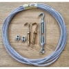 Bộ Dây Cáp Phơi Quần Áo 5mm Siêu Bền Gắn Tường Treo Rèm Phơi Đồ Giá 25.000 2