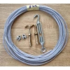 Bộ Dây Cáp Phơi Quần Áo 5mm Siêu Bền Gắn Tường Treo Rèm Phơi Đồ Giá 25.000 3