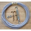 Bộ Dây Cáp Phơi Quần Áo Siêu Bền 5mm Gắn Tường - Treo Rèm & Phơi Đồ, Giá chỉ 25.000 VND