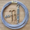 Bộ Dây Cáp Phơi Quần Áo Siêu Bền 5mm Gắn Tường - Treo Rèm & Phơi Đồ, Giá chỉ 25.000 VND 9