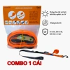 Bộ Dây Đai Khóa Cam 500kg - Đầu Thép MÓC S Bọc Nhựa Chống Trầy, Dùng Cho Xe Máy & Ô tô