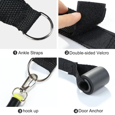 Bộ dây kháng lực 10 mảnh Comfo - Dây kéo Yoga, thun Pilates, chỉ 117.720₫ 5 Bộ dây kháng lực 10 mảnh Comfo - Dây kéo Yoga, thun Pilates, chỉ 117.720₫ 5