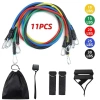 Bộ Dây Kháng Lực Toàn Thân Ống Đàn Hồi TPE, Tay Cầm, Dây Đeo Mắt Cá Chân + Túi Đựng - Tập Gym Tại Nhà 116k 6