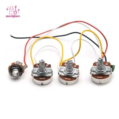 Bộ dây nịt T+V B250K A250K cho Jazz Bass - Chậu Ổ cắm DIY, chỉ 90.200 VND 6