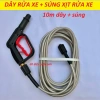 Bộ dây rửa xe 10-15-20-30M và súng xịt áp lực cao ren 22mm - Giá ưu đãi 153.000 VND 2