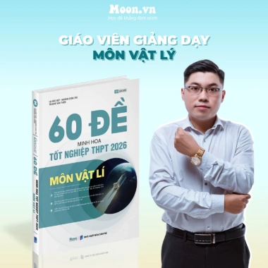 Bộ Đề Minh Họa Toán Lý Hóa Ôn Thi THPT 2.026 Moonbook Lớp 12 - Giá ưu đãi 179.999đ
