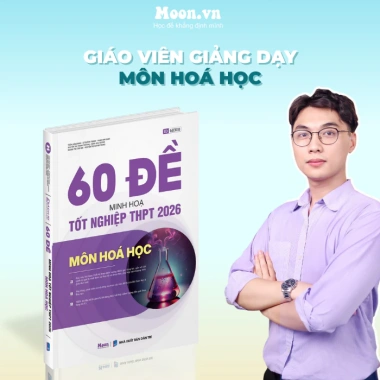 Bộ Đề Minh Họa Toán Lý Hóa Ôn Thi THPT 2.026 Moonbook Lớp 12 - Giá ưu đãi 179.999đ
