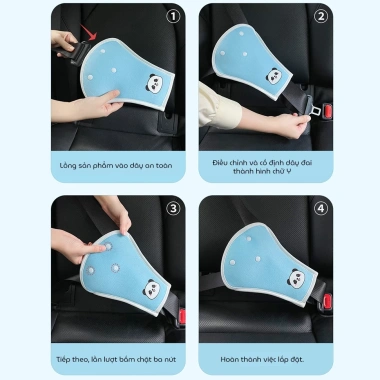 Bộ đệm bảo vệ đai an toàn và bụng bé ngồi xe hơi điều chỉnh dây chống trầy xước cổ giảm giá 69k 2 Bộ đệm bảo vệ đai an toàn và bụng bé ngồi xe hơi điều chỉnh dây chống trầy xước cổ giảm giá 69k 2