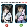 Bộ Đệm Dây An Toàn Ô Tô Bé 2 Tuổi - Chống Siết Cổ, Bảo Vệ Vai & Bụng, Mềm, Giá 179k 2
