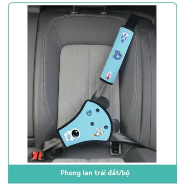 Bộ Đệm Dây An Toàn Ô Tô Bé 2 Tuổi - Chống Siết Cổ, Bảo Vệ Vai & Bụng, Mềm, Giá 179k 8 Bộ Đệm Dây An Toàn Ô Tô Bé 2 Tuổi - Chống Siết Cổ, Bảo Vệ Vai & Bụng, Mềm, Giá 179k 8