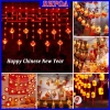 Bộ đèn LED RHPOA CNY Trang trí Tết Nguyên Đán – Chiếu sáng lễ hội sáng rực, tiết kiệm điện, giảm giá 22%