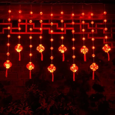 Bộ đèn LED RHPOA CNY Trang trí Tết Nguyên Đán – Chiếu sáng lễ hội sáng rực, tiết kiệm điện, giảm giá 22%