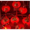 Bộ Đèn Lồng Đỏ Chữ Phúc 5m 12 Bóng - Giá Rẻ 95.000, Trang Trí Tết Sắc Màu 4