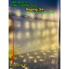 Bộ Đèn Thác Nước LED Nhảy Mạnh 8 Chế Độ - Dài 3m, Thả 10 Sợi 2m, Giá 160k 6