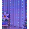 Bộ Đèn Thác Nước LED Nhảy Mạnh 8 Chế Độ - Dài 3m, Thả 10 Sợi 2m, Giá 160k 7
