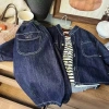 Bộ Denim Unisex 0‑6 tuổi Hàn Quốc mùa thu – Thoáng mát, chống gió, nhẹ – 354.946₫ 3