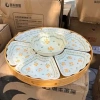Bộ đĩa thờ cúng sứ hoa mai vàng chịu nhiệt - Set bát đĩa hoa mặt trời, giá 300.000₫ 7
