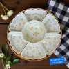 Bộ đĩa thờ cúng sứ hoa mai vàng chịu nhiệt - Set bát đĩa hoa mặt trời, giá 300.000₫ 9