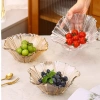 Bộ Đĩa Tô Hướng Dương Nhũ Vàng Sang Trọng - Đựng Trái Cây & Mứt, Trang Trí Đẳng Cấp, Giá 172.660 VNĐ 3