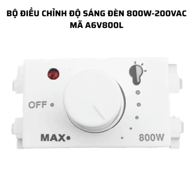 Bộ điều chỉnh độ sáng 800W 200VAC A6V800L MPE cho đèn âm trần RPL SPL 76.334 VND 3