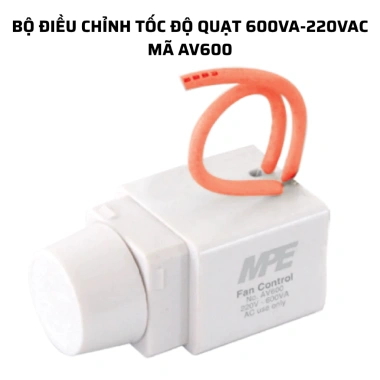 Bộ Điều Chỉnh Tốc Độ Quạt & Ánh Sáng Đèn MPE Seri A20 - Tiết Kiệm Năng Lượng Dễ Lắp Đặt 93.000₫ 4