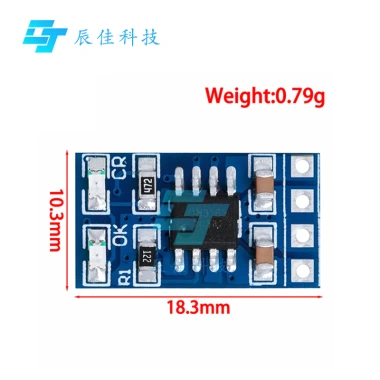 Bộ điều khiển sạc năng lượng mặt trời MPPT 1A cho pin 18.650 LiPo 3.2‑3.7V SD05CRMA Giá 41.111₫