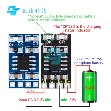 Bộ điều khiển sạc năng lượng mặt trời MPPT 1A cho pin 18.650 LiPo 3.2‑3.7V SD05CRMA Giá 41.111₫
