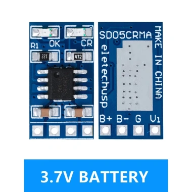 Bộ điều khiển sạc năng lượng mặt trời MPPT 1A cho pin 18.650 LiPo 3.2‑3.7V SD05CRMA Giá 41.111₫