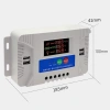 Bộ điều khiển sạc năng lượng mặt trời PWM 20A 12V/24V LCD cảm biến nhiệt độ - Giá chỉ 227.298₫ 5