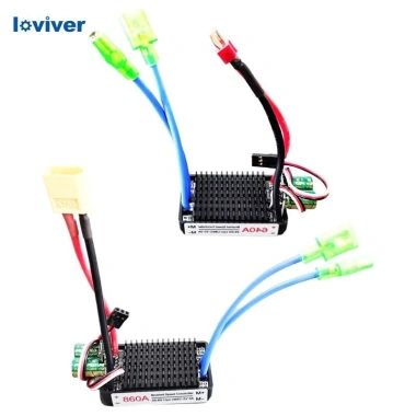 Bộ điều khiển tốc độ điện tử chống nước 640A ESC cho động cơ chải - Phụ kiện thuyền RC, giá ưu đãi 564.300₫