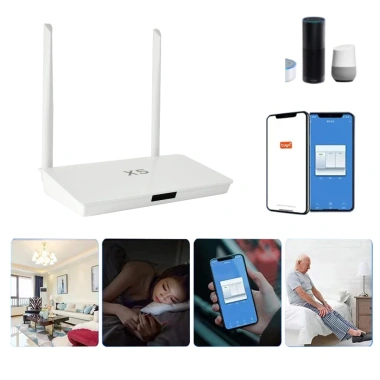 Bộ điều khiển trung tâm Tuya Zigbee X5 Gateway - HomeKit M6 Mesh, điều khiển từ xa 4