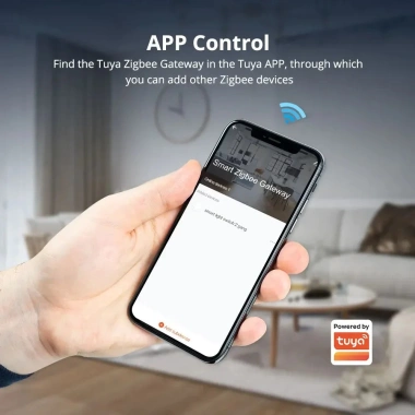 Bộ điều khiển trung tâm Tuya Zigbee X5 Gateway - HomeKit M6 Mesh, điều khiển từ xa 8