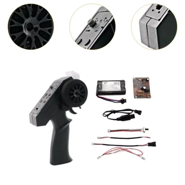 Bộ điều khiển từ xa xe RC phụ tùng chắc chắn - Nâng cấp xe tải MN78 MN99S MN82 MN128 8 Bộ điều khiển từ xa xe RC phụ tùng chắc chắn - Nâng cấp xe tải MN78 MN99S MN82 MN128 8
