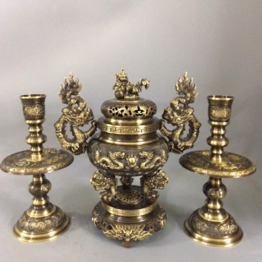 Bộ Đỉnh Thờ Lư Thờ Đồng Nguyên Hun Cao Cấp F34 Tam Sự Ngũ Sự Giá ưu đãi 1.46tr 3 Bộ Đỉnh Thờ Lư Thờ Đồng Nguyên Hun Cao Cấp F34 Tam Sự Ngũ Sự Giá ưu đãi 1.46tr 3