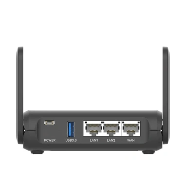 Bộ định tuyến GL.iNet GL-AXT1.800 Slate AX Wi‑Fi 6 VPN ExpressVPN Aircove Go – 3.49 triệu 9