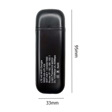 Bộ định tuyến Modem WiFi 4G LTE Dongle 150Mbps - Nhỏ gọn, đa năng, chỉ 259.600₫