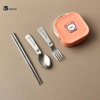 Bộ Đồ Ăn Dã Ngoại KgYewl 304 Thép Không Gỉ Gấp, Tái Sử Dụng, An Toàn Máy Rửa Chén - Giá 161.700₫ 10 Bộ Đồ Ăn Dã Ngoại KgYewl 304 Thép Không Gỉ Gấp, Tái Sử Dụng, An Toàn Máy Rửa Chén - Giá 161.700₫ 10