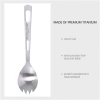 Bộ Đồ Ăn Du Lịch Boundless Voyage - Dao kéo titan, spork, đũa, ống hút, cắm trại, 334.730₫ 7