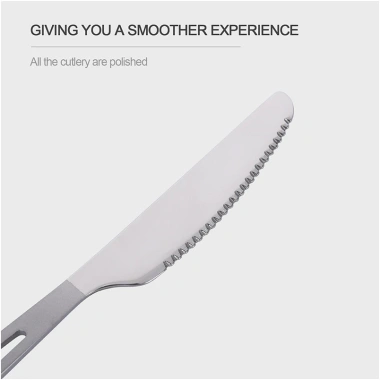 Bộ Đồ Ăn Du Lịch Boundless Voyage - Dao kéo titan, spork, đũa, ống hút, cắm trại, 334.730₫ 9