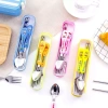Bộ đồ ăn Homix nhỏ gọn, thiết kế dễ thương cho trẻ tự tập ăn ở nhà và trường học - giá chỉ 46.750 VND 8