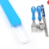 Bộ đồ ăn Homix nhỏ gọn, thiết kế dễ thương cho trẻ tự tập ăn ở nhà và trường học - giá chỉ 46.750 VND 9