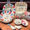 Bộ Đồ Ăn Snoopy Đồng Thương Hiệu 2.025 - Bát Gốm, Đĩa Salad, Bát Cơm, Thìa - Quà Tặng Gia Đình Giá 212.300 VND 3