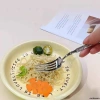 Bộ Đồ Ăn Thép Không Gỉ 304 - Tay Cầm Eo Nhỏ, Dao Nĩa Thìa Chắc Chắn, Giá Ưu Đãi 17.790 VND 5