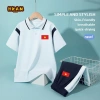 Bộ đồ áo polo bé trai thể thao - Thân thiện da, in cờ Việt Nam, giảm giá 351k 3