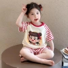 Bộ đồ bé gái mùa hè - Áo ngắn tay hoạt hình siêu dễ thương, giảm giá chỉ 181.141₫