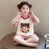 Bộ đồ bé gái mùa hè - Áo ngắn tay hoạt hình siêu dễ thương, giảm giá chỉ 181.141₫ 3