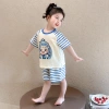 Bộ đồ bé gái mùa hè - Áo ngắn tay hoạt hình siêu dễ thương, giảm giá chỉ 181.141₫ 7