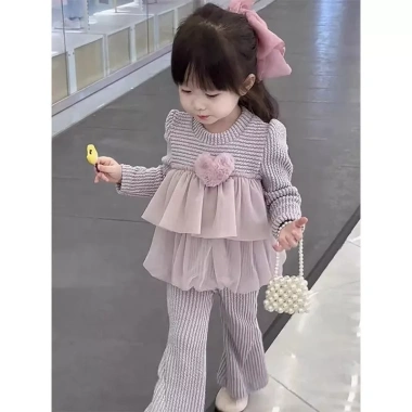 Bộ đồ bé gái mùa xuân thu phong cách phương Tây, quần hai mảnh mới Hàn Quốc, siêu mềm siêu thoải mái, đi học dạo phố, giảm giá 20% chỉ 285.750₫ 8 Bộ đồ bé gái mùa xuân thu phong cách phương Tây, quần hai mảnh mới Hàn Quốc, siêu mềm siêu thoải mái, đi học dạo phố, giảm giá 20% chỉ 285.750₫ 8