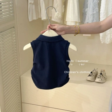 Bộ đồ bé gái tay ngắn mùa hè phong cách mới - Giá chỉ 167.689 VND, giảm mạnh