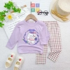 Bộ Đồ Bé Gái Thun Lạnh Dài Tay Quần Lửng In Hình Cartoon Giá Ưu Đãi 75.852 VND 8